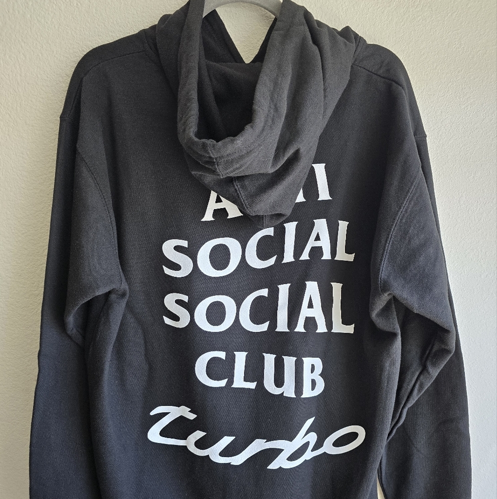 Anti Social Social Club x Neighborhood 911 Turbo hoodie size Medium